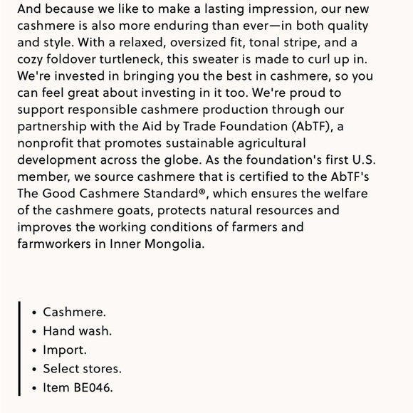 J.Crew Women’s Cashmere Relaxed Turtleneck Sweater in Stripe - Picture 8 of 8